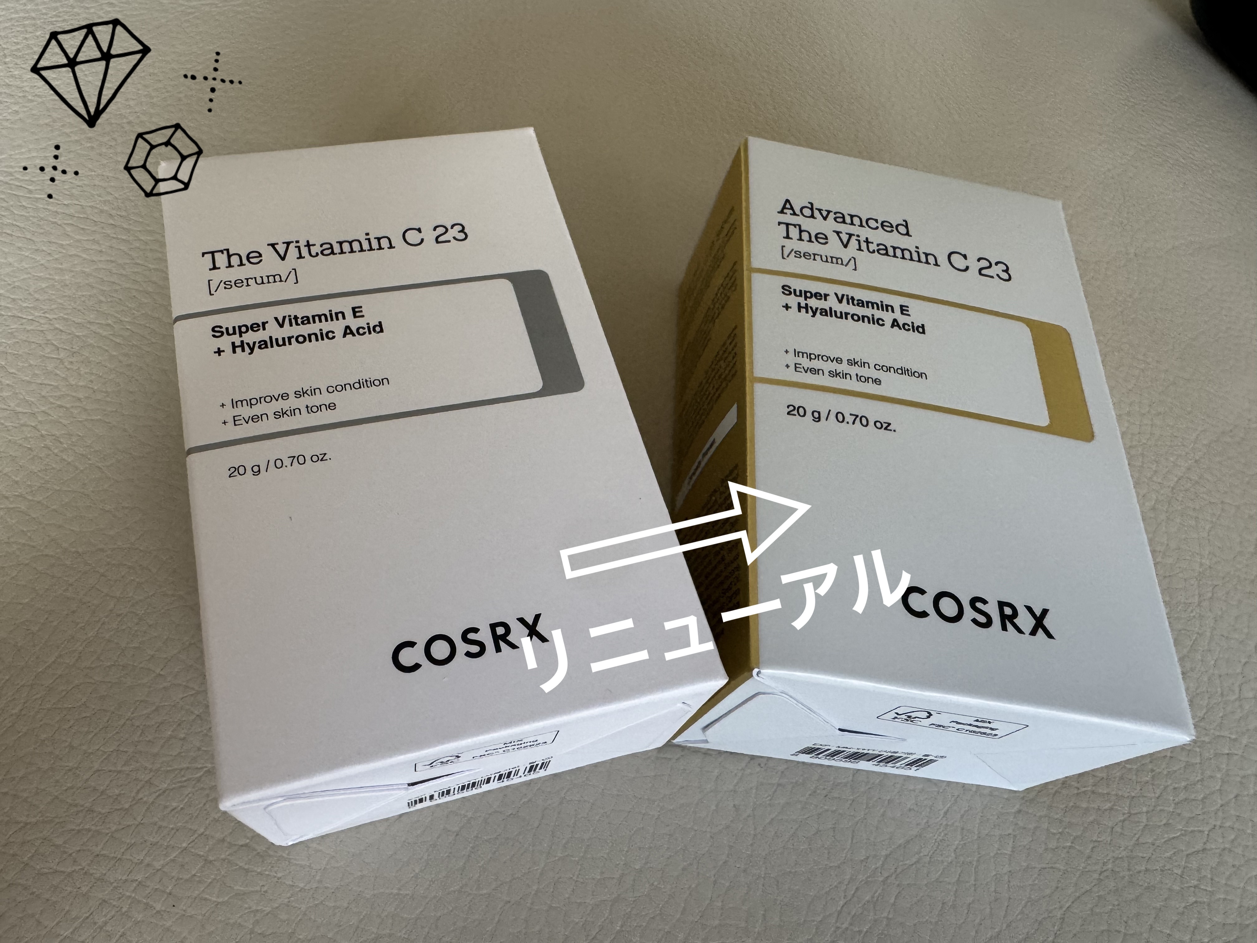 RXザ・ビタミンC23セラム/COSRX/美容液を使ったクチコミ（1枚目）