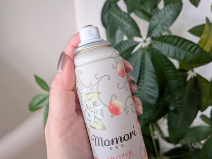 モモリ ふわっとさら髪ドライシャンプー(ももの紅茶とネロリの香り)/モモリ/ドライシャンプーを使ったクチコミ(3枚目)