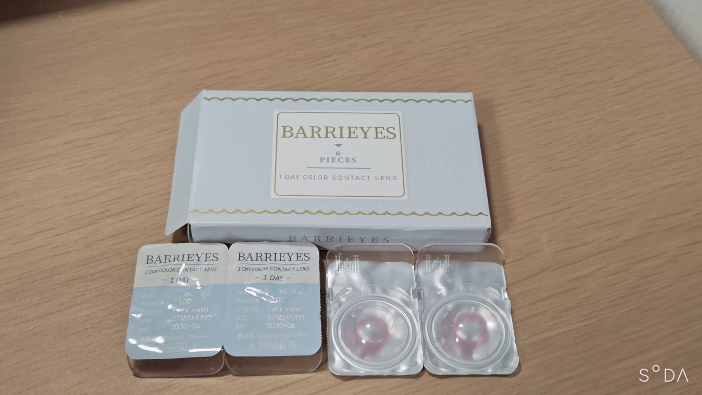 バーリーアイズ/BARRIEYES/カラーコンタクトレンズを使ったクチコミ(1枚目)