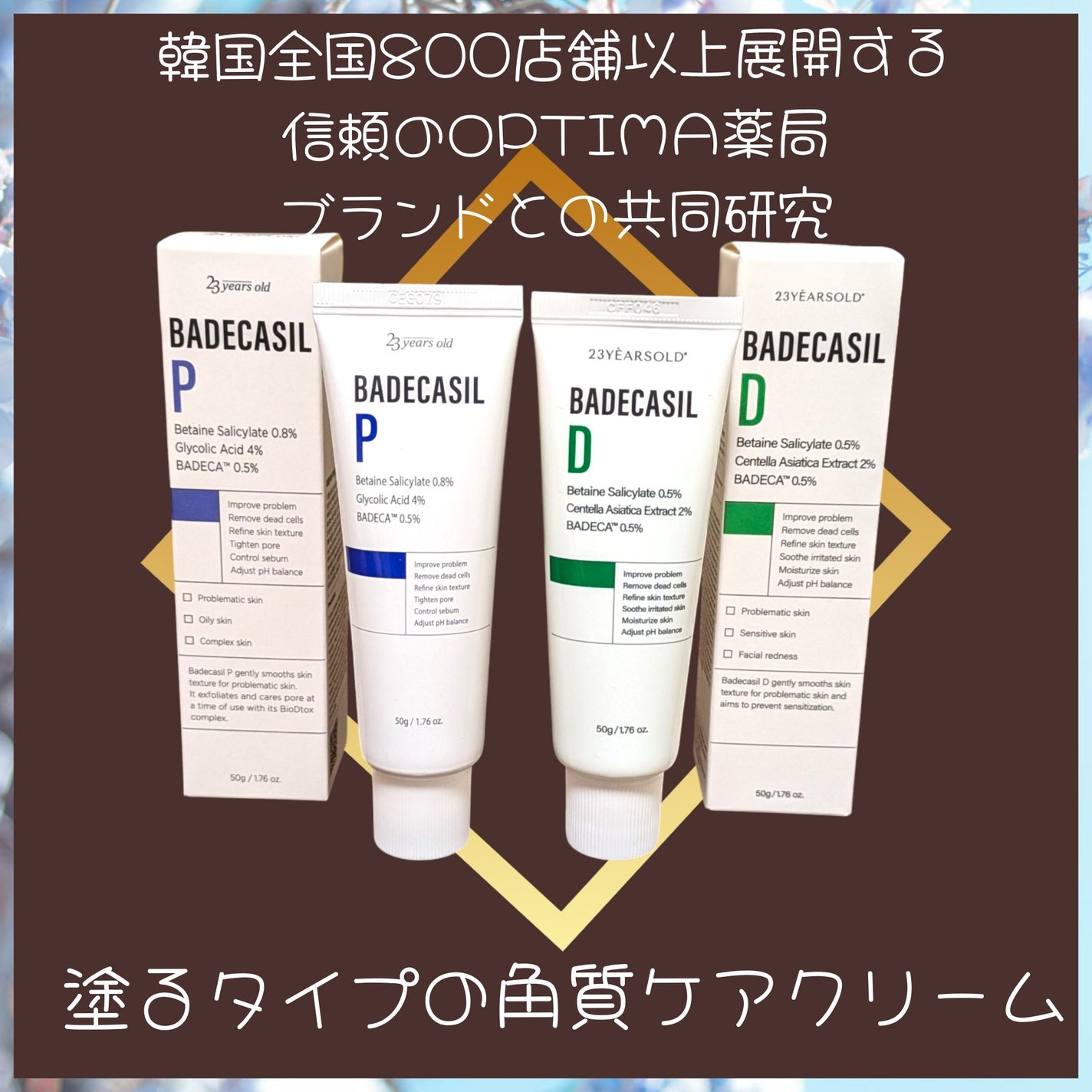 バデカシルDクリーム/23years old/フェイスクリームを使ったクチコミ(1枚目)