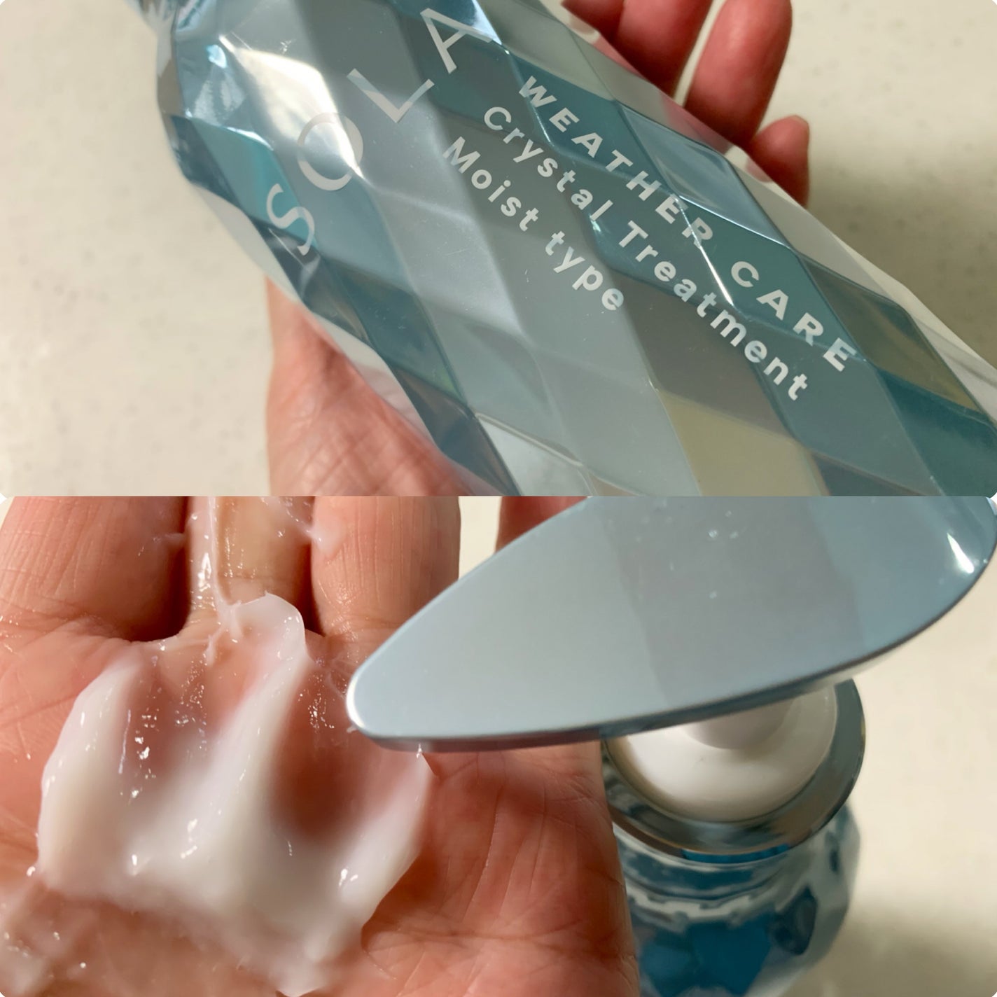 ソラ ウェザーケア クリスタル シャンプー/ヘアトリートメント モイストタイプ/SOLA WEATHER CARE/市販シャンプーを使ったクチコミ(3枚目)