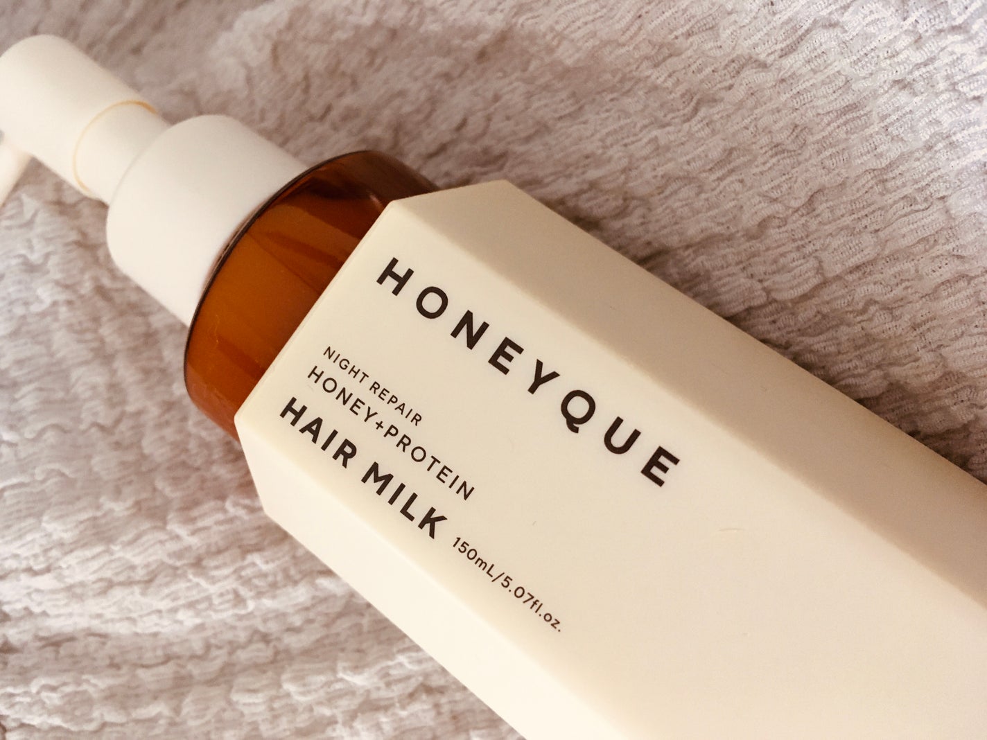 ナイトリペア 2WAY ヘアミルク モイスト/ハニーク/ヘアミルクを使ったクチコミ(1枚目)