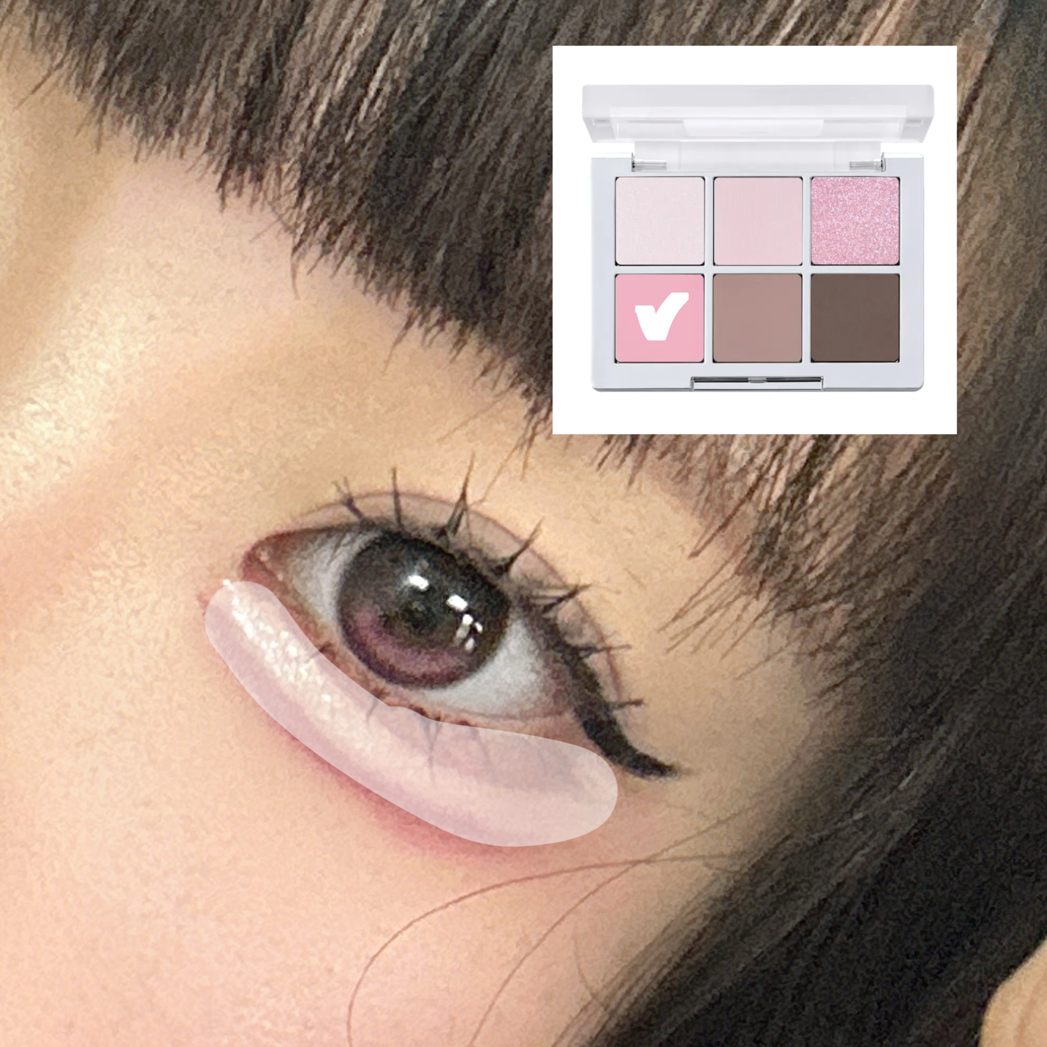 ラスティングリキッドライナー/キャンメイク/リキッドアイライナーを使ったクチコミ（3枚目）