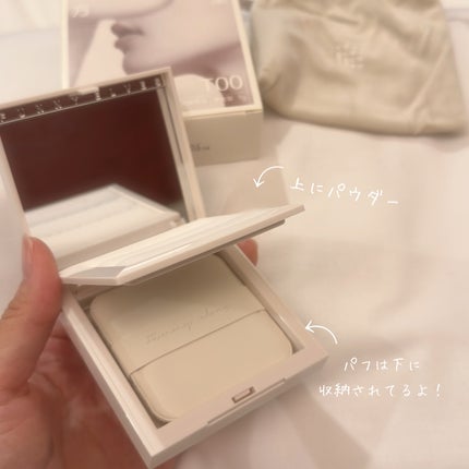 ノートレースシースルーセッティングパウダー/FUNNY ELVES方里/プレストパウダーを使ったクチコミ(3枚目)