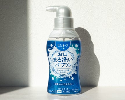 ピュオーラ 泡で出てくる洗口液 クリアミント【医薬部外品】/ピュオーラ/マウスウォッシュ・スプレーを使ったクチコミ(1枚目)