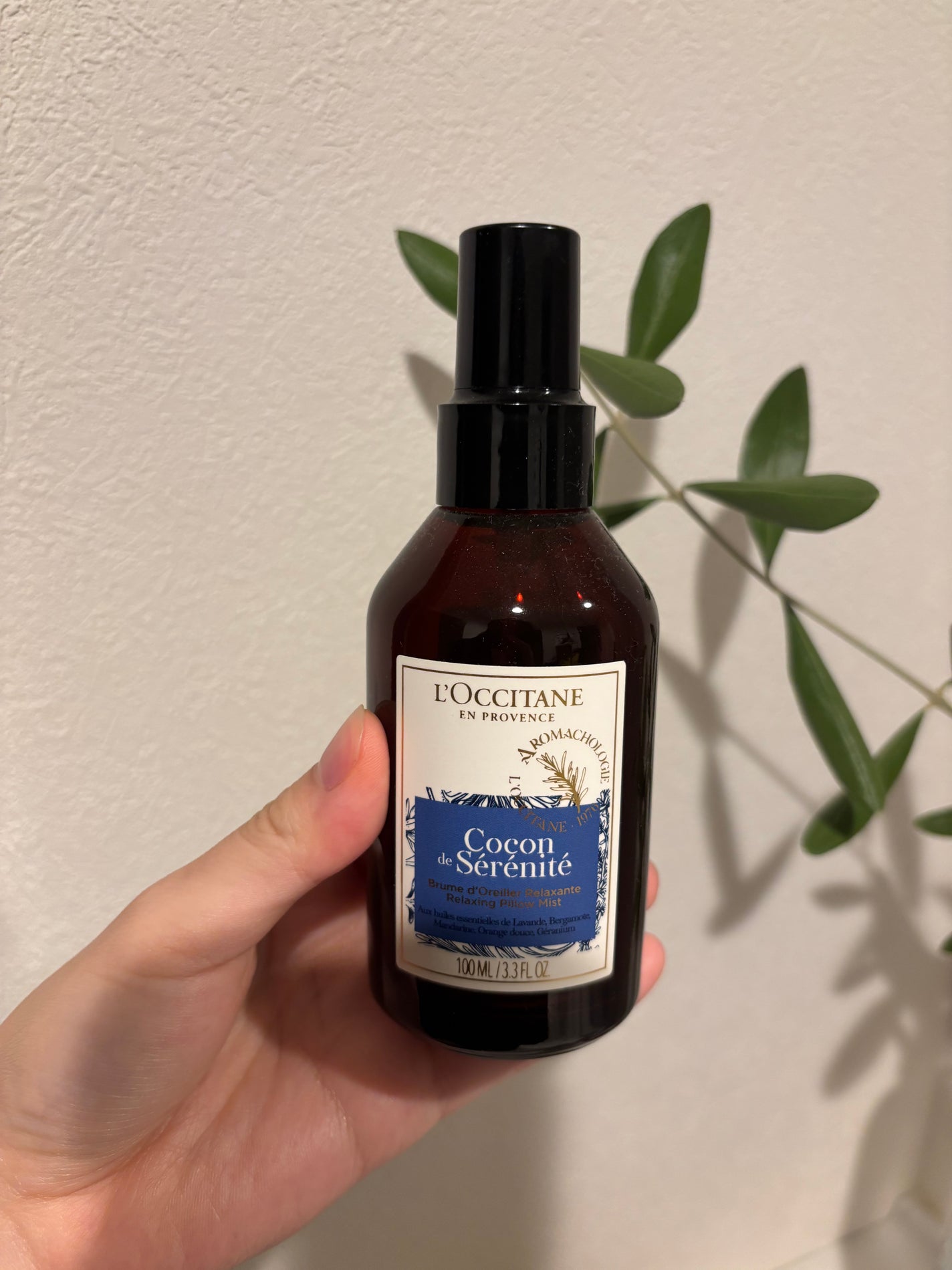 プロヴァンスアロマ ピローミスト(リラクシング)/L'OCCITANE/ファブリックミストを使ったクチコミ(1枚目)