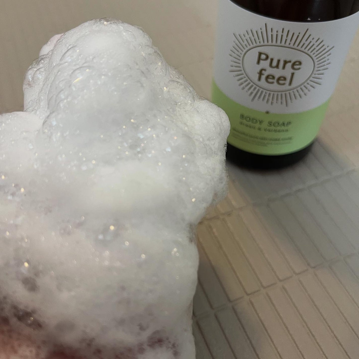 Purefeel ボディソープ グリーン&ヴァーベナの香り/Purefeel/ボディソープを使ったクチコミ(4枚目)