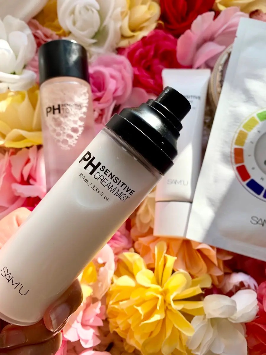 PHセンシティブクリームミスト/SAM'U/ミスト状化粧水を使ったクチコミ（2枚目）