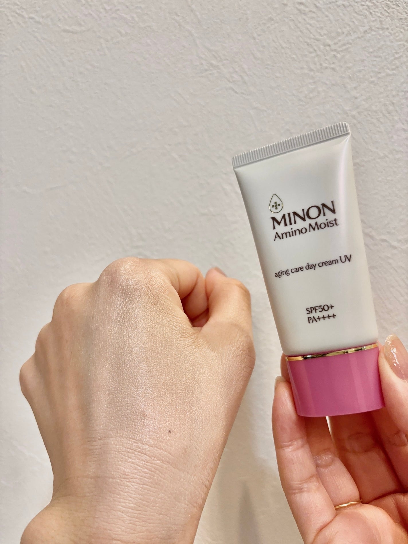 ミノン アミノモイスト エイジングケア デイクリームUV/ミノン/日焼け止めクリームを使ったクチコミ(3枚目)