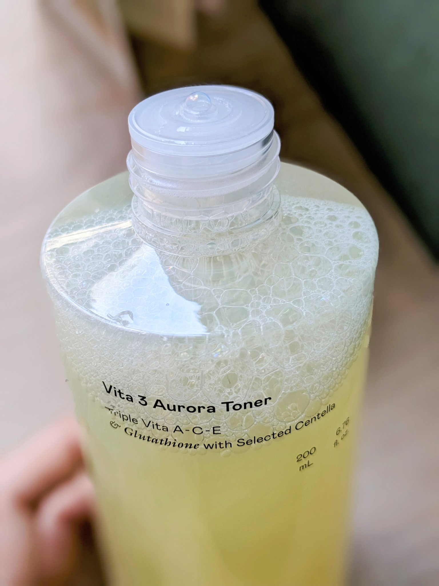 ビタ3オーロラトナー/オーズナリー/化粧水を使ったクチコミ（3枚目）