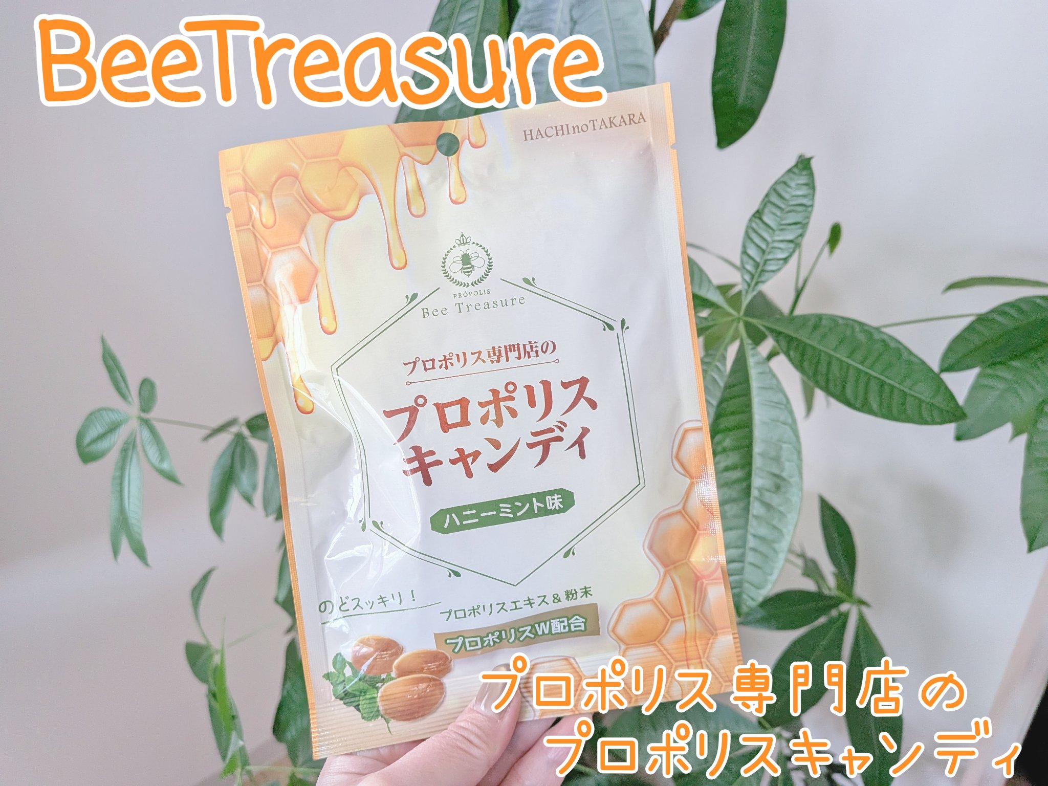 プロポリス専門店のプロポリスキャンディ ハニーミント味/Bee Treasure/食品を使ったクチコミ（1枚目）