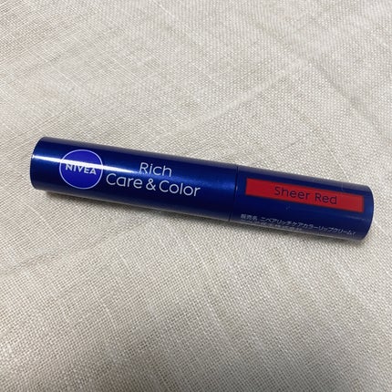 ニベア リッチケア&カラーリップ/ニベア/リップクリームを使ったクチコミ(1枚目)