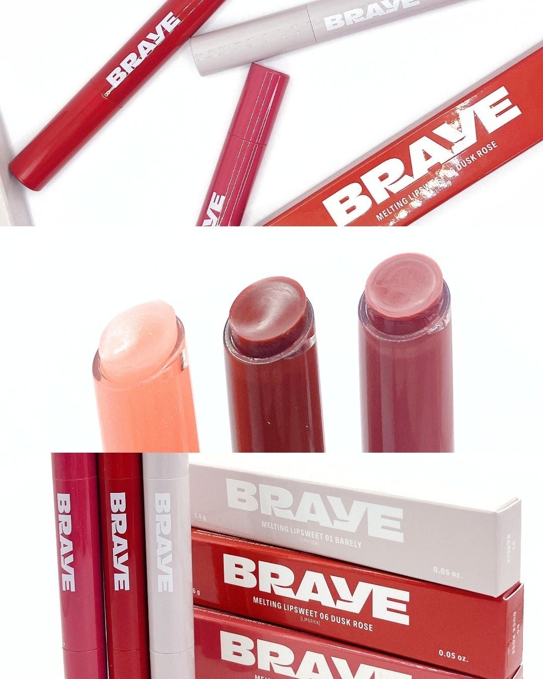 メルティングリップスウィート/BRAYE/口紅を使ったクチコミ(3枚目)