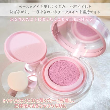 アーティストクッションブラッシュ/JUNG SAEM MOOL/リキッドチークを使ったクチコミ(2枚目)