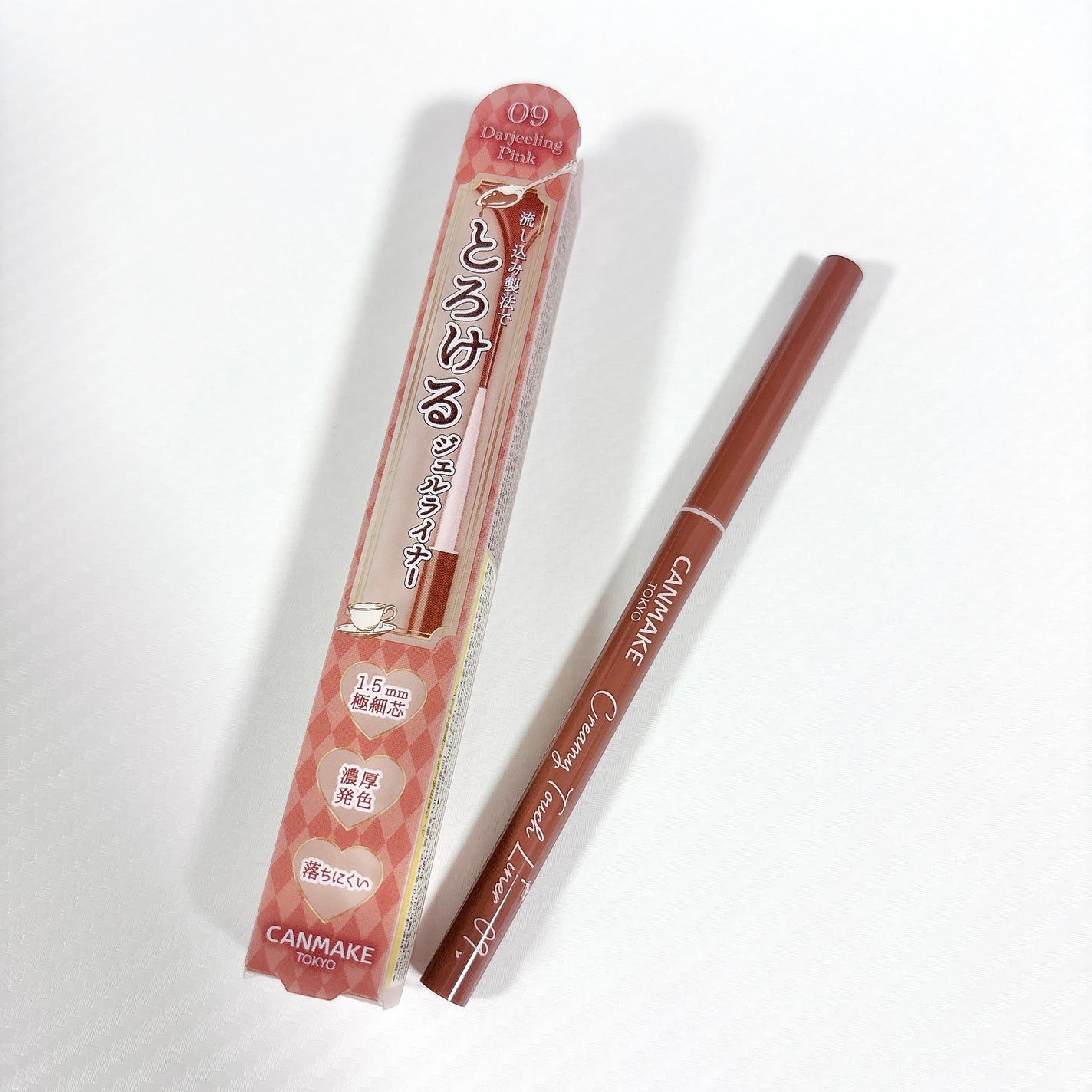 クリーミータッチライナー/キャンメイク/ジェルアイライナーを使ったクチコミ(1枚目)