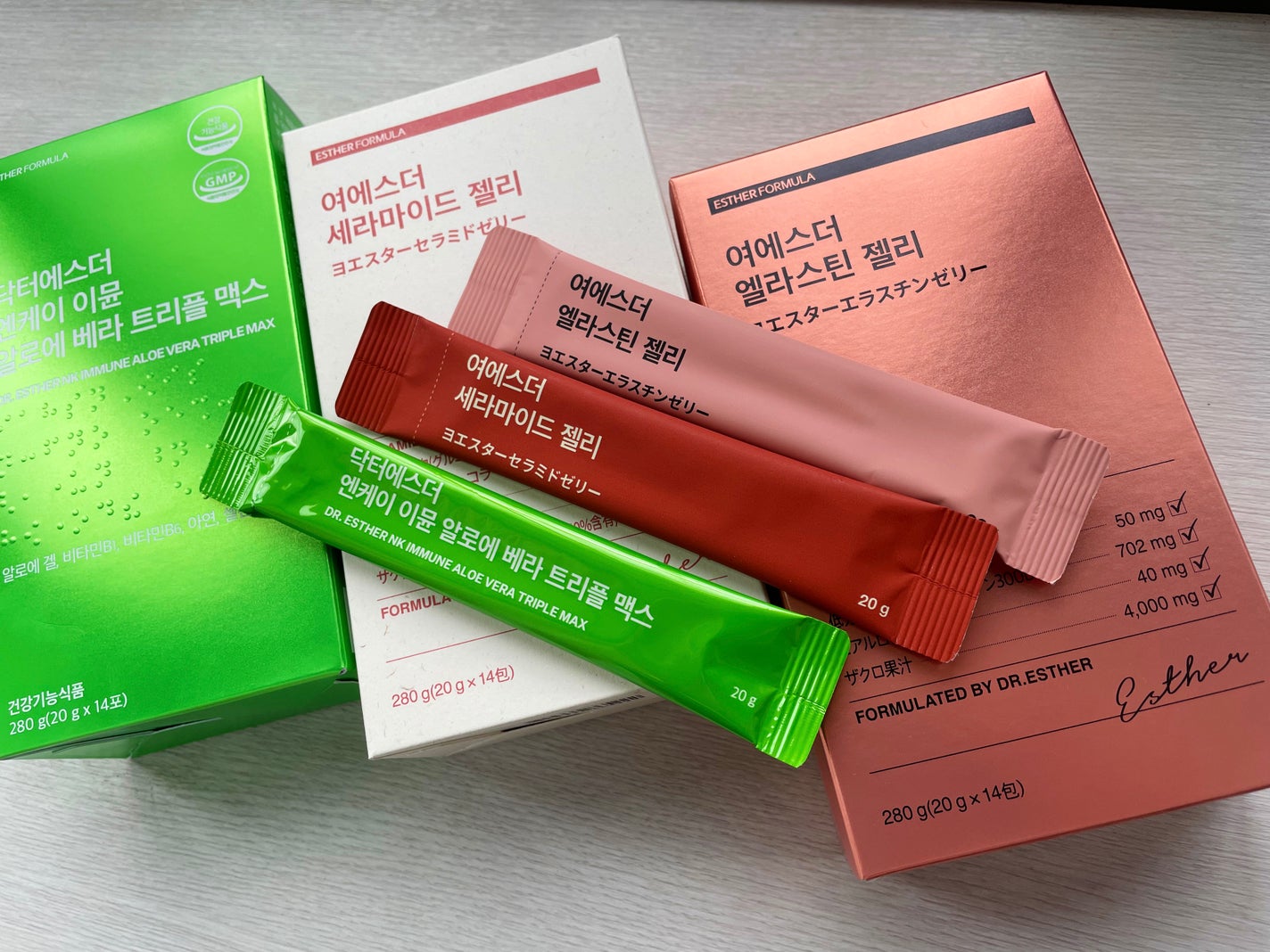 ヨエスターエラスチンオリジナル7X/ESTHER FORMULA/美容サプリメントを使ったクチコミ(1枚目)