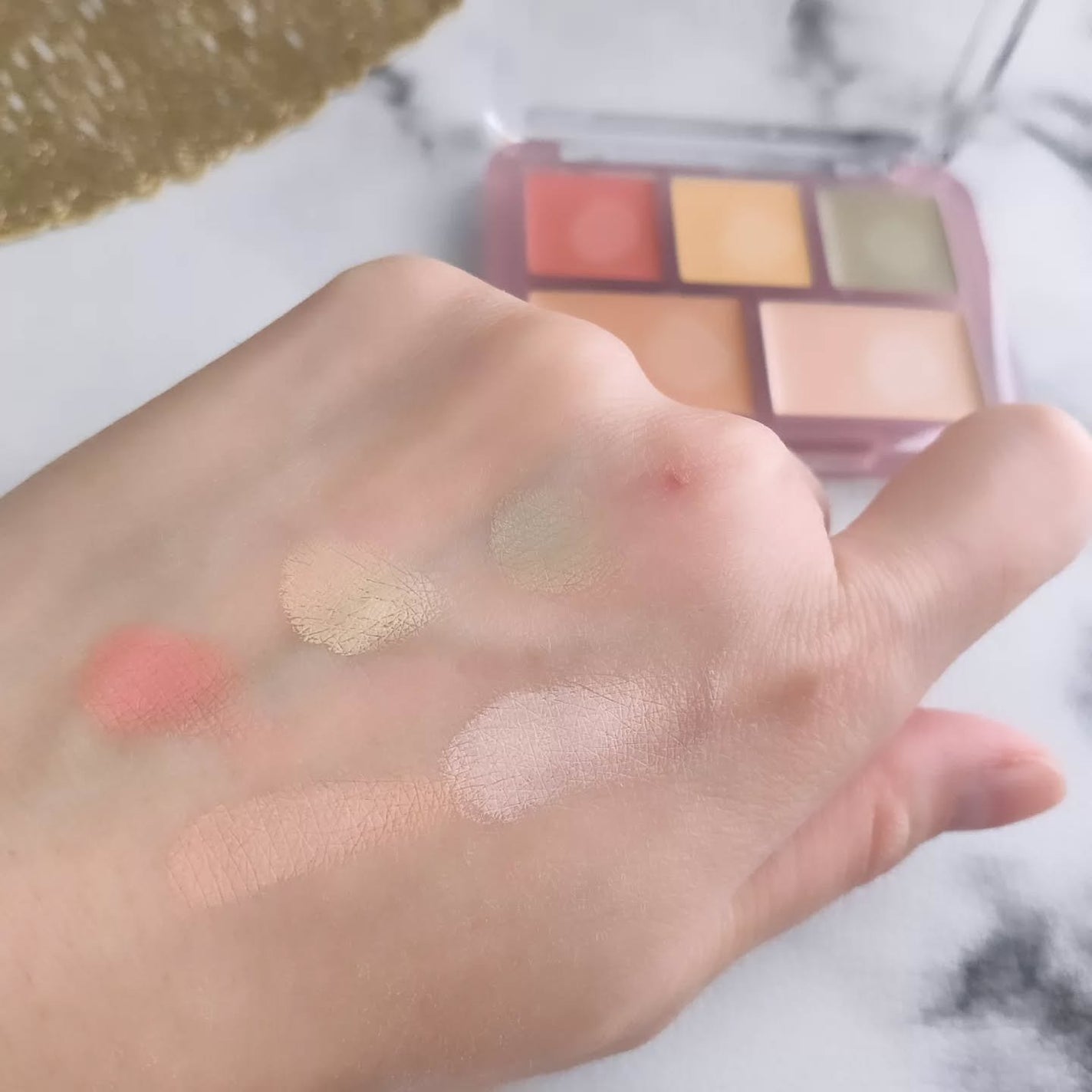 コンシールブレンダーパレット/LUNA/パレットコンシーラーを使ったクチコミ(5枚目)