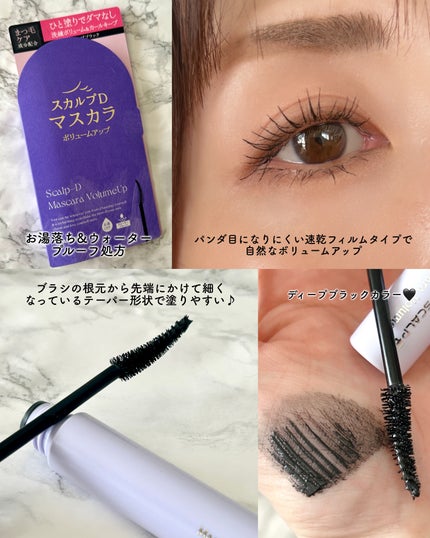 スカルプD マスカラ ボリュームアップ/アンファー(スカルプD)/マスカラを使ったクチコミ(4枚目)