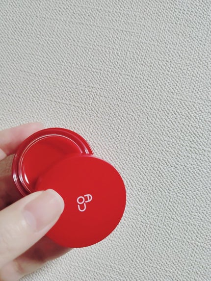 GLOWY TINT BALM/AOU/リップグロスを使ったクチコミ(1枚目)