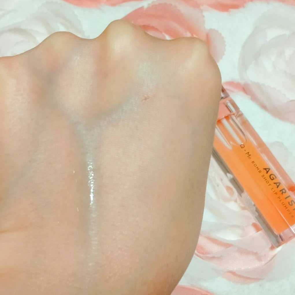 キューミ―ボムショットリッププランパー/AGARISM/リッププランパーを使ったクチコミ（3枚目）