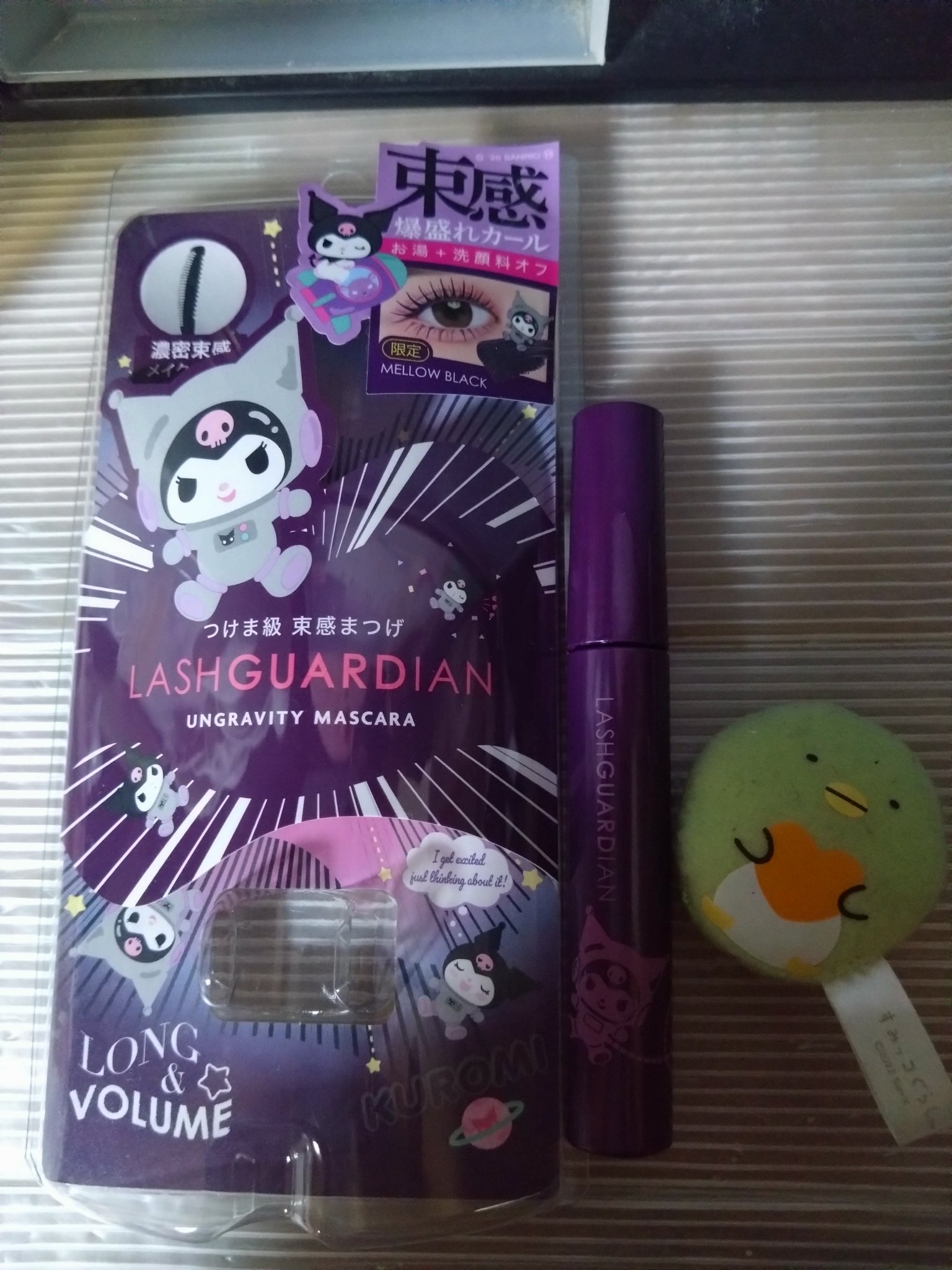 ラッシュガーディアン アングラヴィティマスカラ 53 メロウブラック （クロミ限定色&限定デザイン）　/LASHGUARDIAN/マスカラを使ったクチコミ（1枚目）