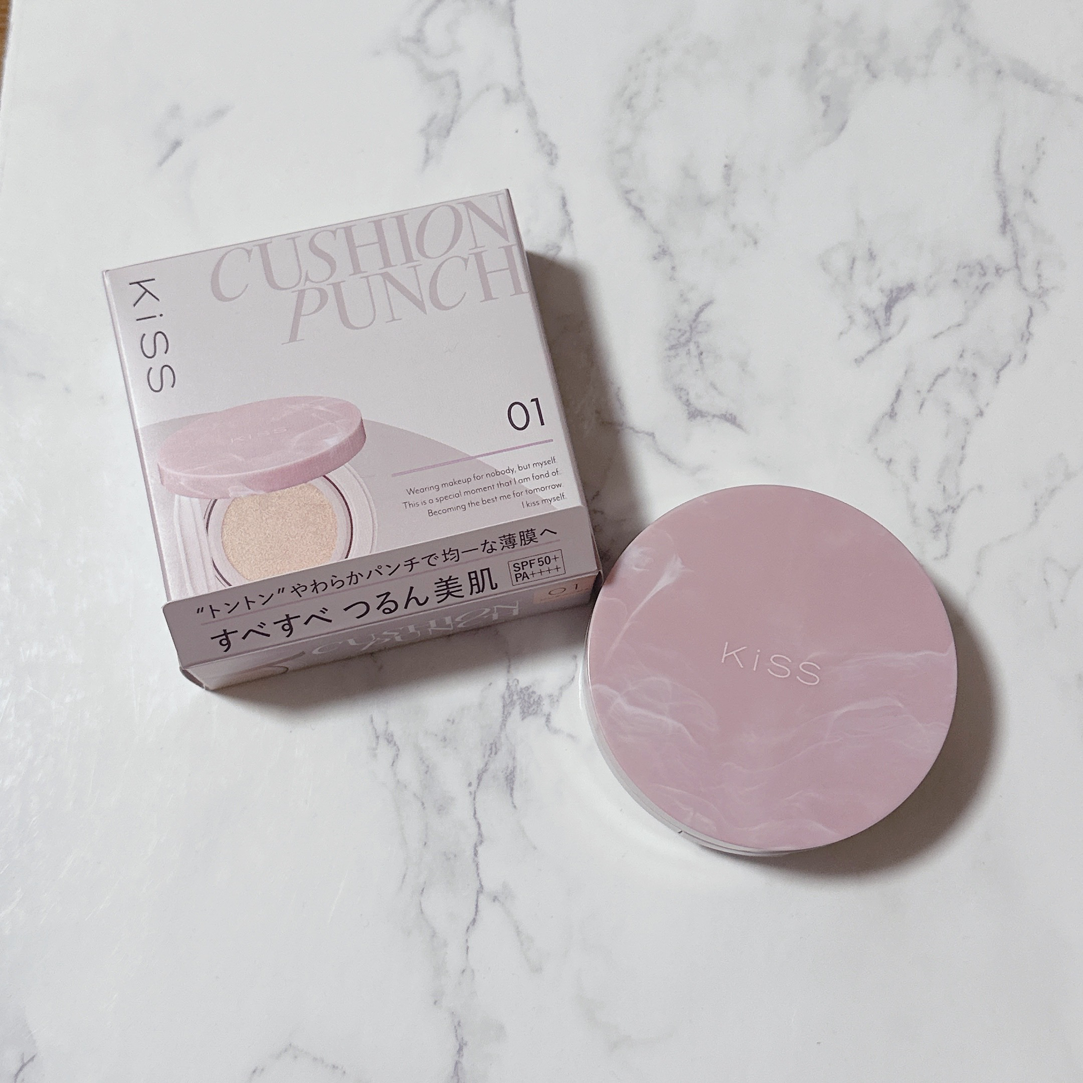 キス クッションパンチ/KiSS/クッションファンデーションを使ったクチコミ（1枚目）