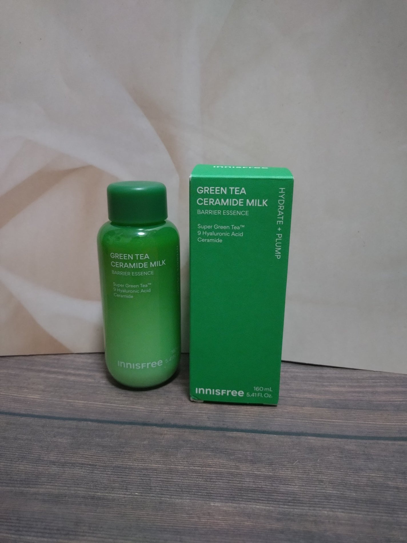 グリーンティー セラミド ミルク エッセンストナー/innisfree/化粧水を使ったクチコミ(1枚目)