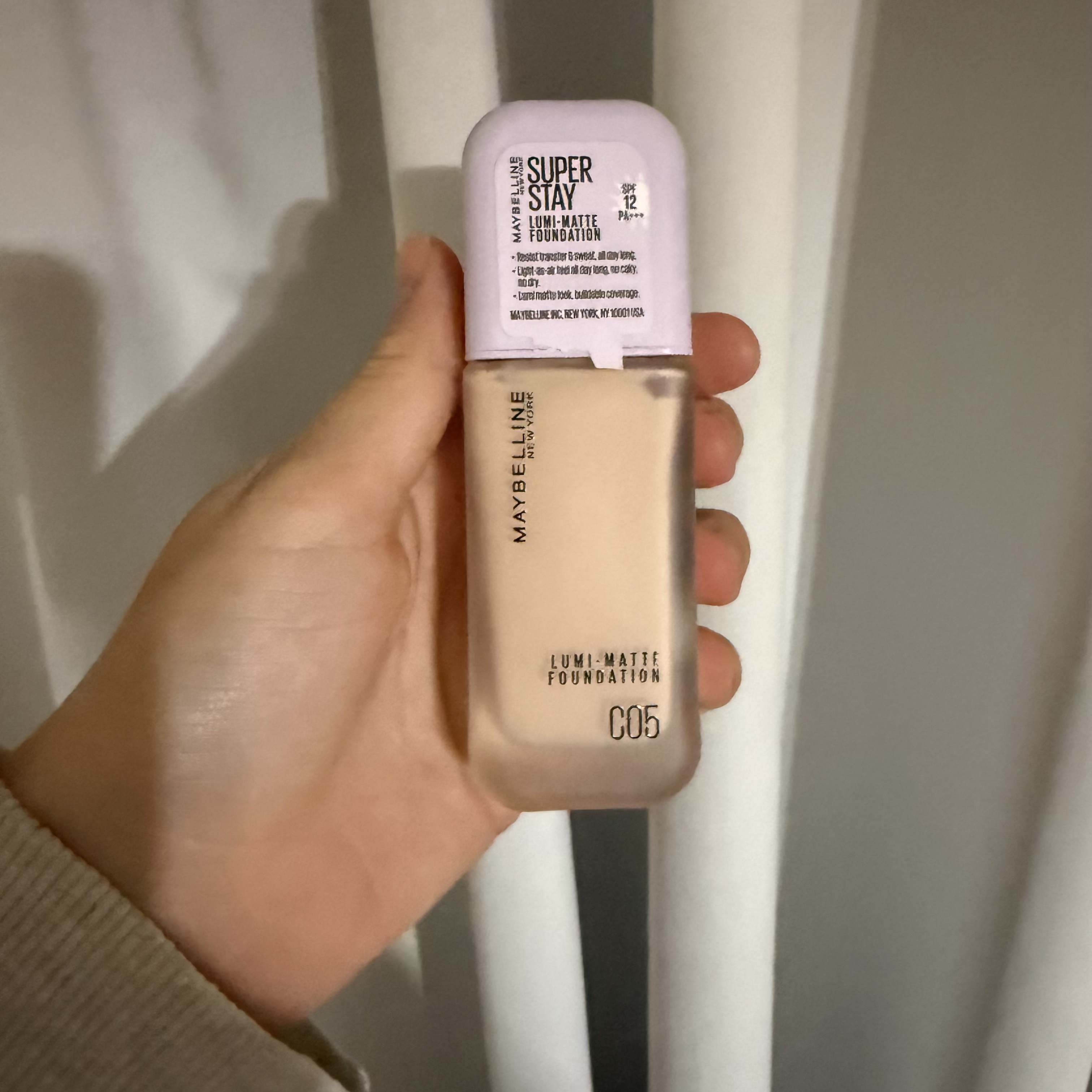 SPステイ ルミマット リキッド ファンデーション C05/MAYBELLINE NEW YORK/リキッドファンデーションを使ったクチコミ（1枚目）