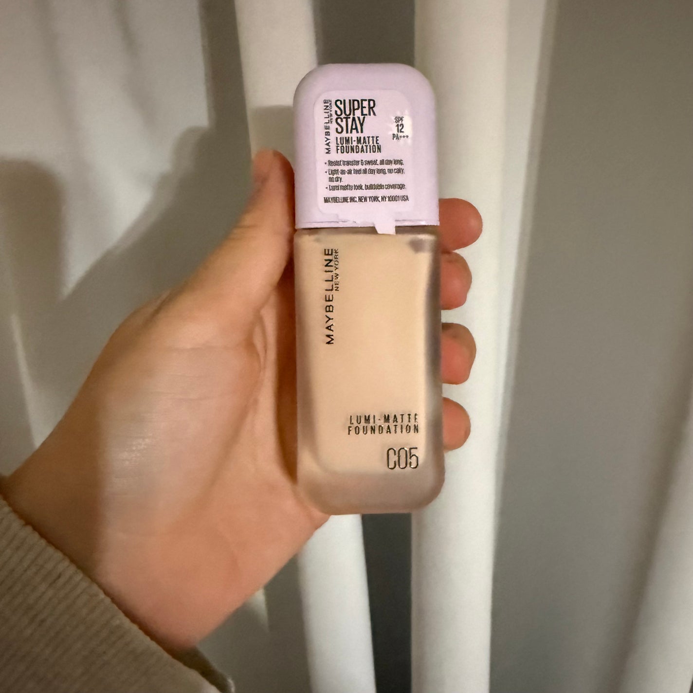 SPステイ ルミマット リキッド ファンデーション/MAYBELLINE NEW YORK/リキッドファンデーションを使ったクチコミ(1枚目)