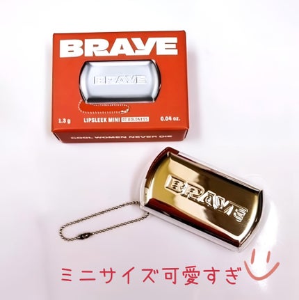 リップスリークミニ/BRAYE/口紅を使ったクチコミ(4枚目)
