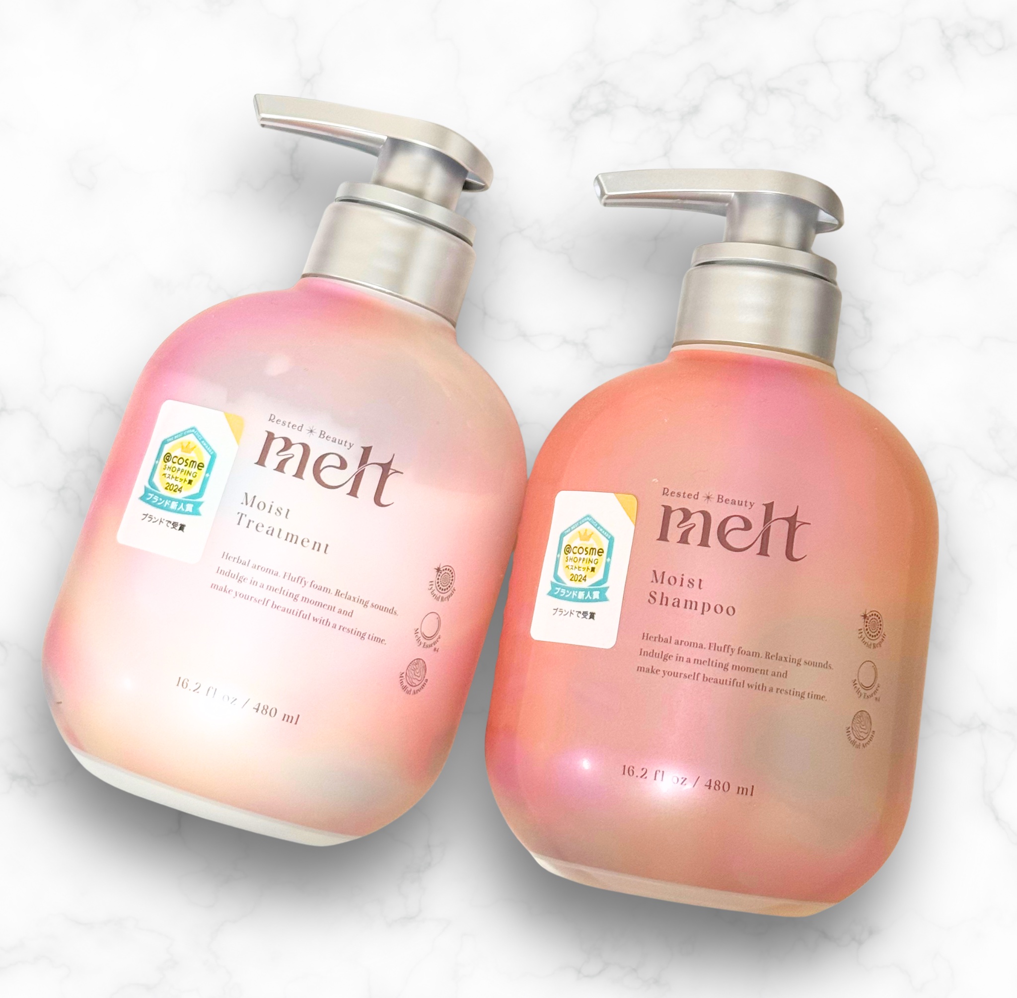 メルト モイストシャンプー／トリートメント/melt/市販シャンプーを使ったクチコミ（2枚目）