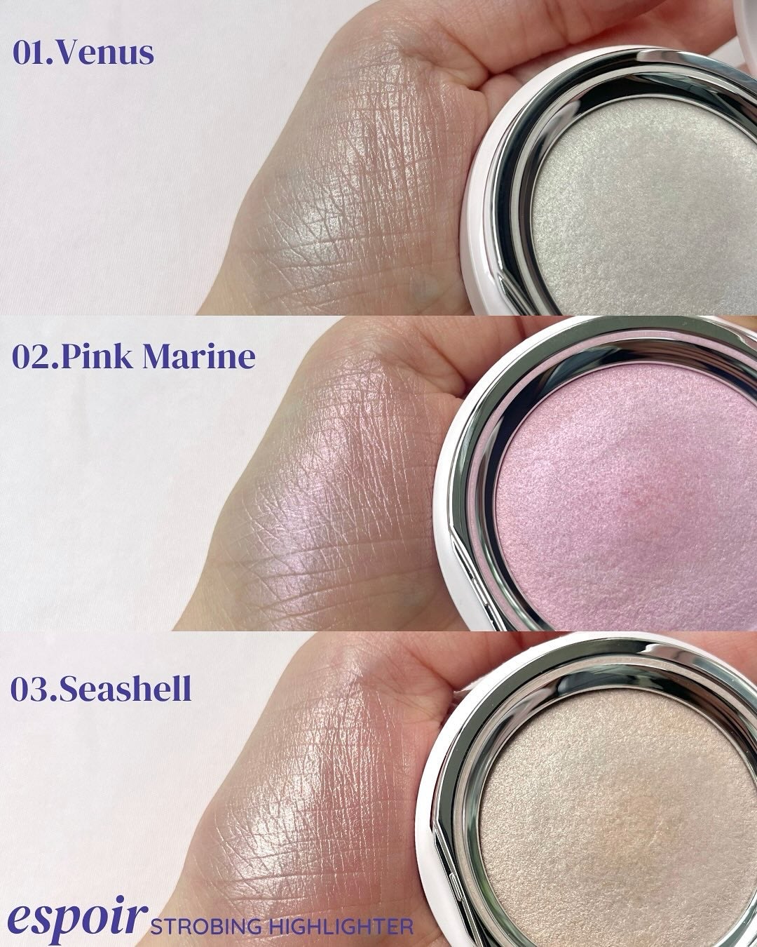 ストロービングハイライター/espoir/パウダーハイライトを使ったクチコミ(3枚目)