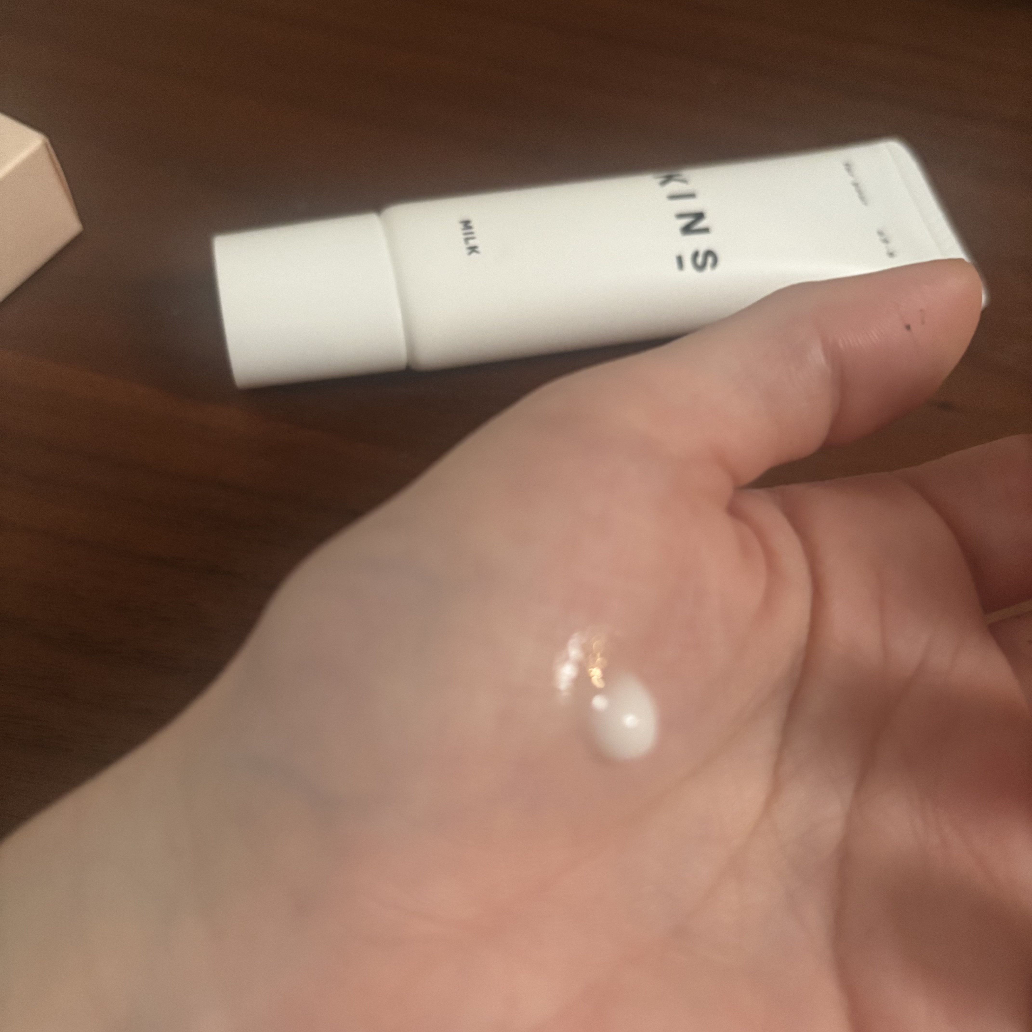 ミルク/KINS/乳液を使ったクチコミ（2枚目）