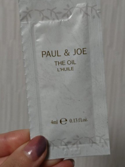 オイル/PAUL & JOE BEAUTE/フェイスオイルを使ったクチコミ(1枚目)