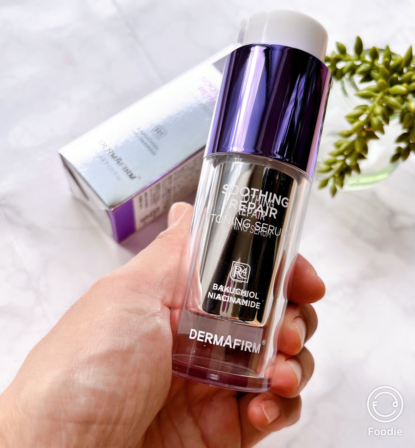 SOOTHING REPAIR TONING SERUM R4/ダーマファーム/美容液を使ったクチコミ(3枚目)