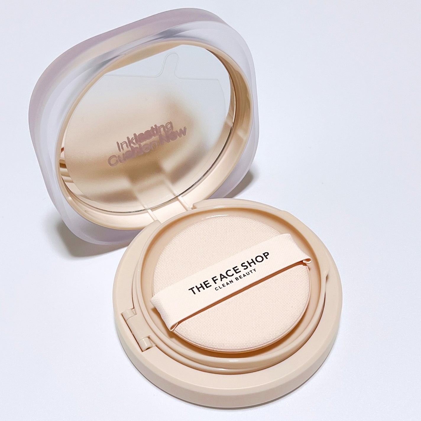 インクラスティングクッションファンデーション/THE FACE SHOP/クッションファンデーションを使ったクチコミ(3枚目)