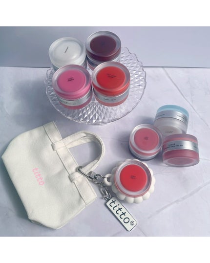 アクアビームデュアルポット/titto/リップグロスを使ったクチコミ(1枚目)