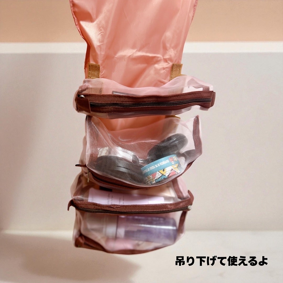 あやこ @フォロバ100 on LIPS 「【美容家監修・トラベルポーチ】旅行や出張が多い方には、一度使っ..」(5枚目)