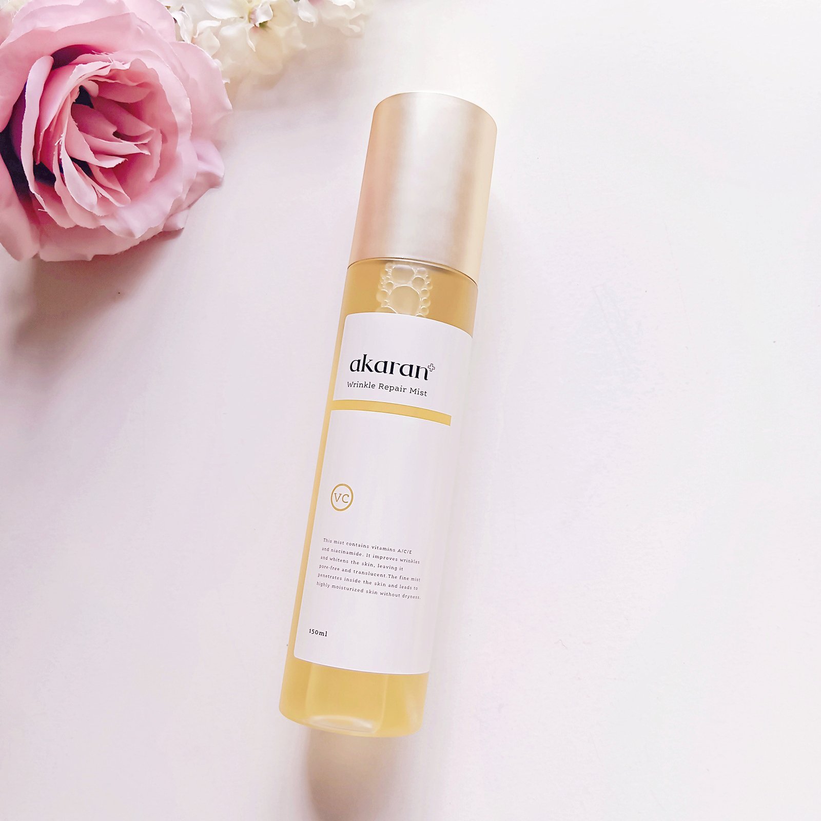 リンクルリペアミスト/akaran+/ミスト状化粧水を使ったクチコミ（1枚目）
