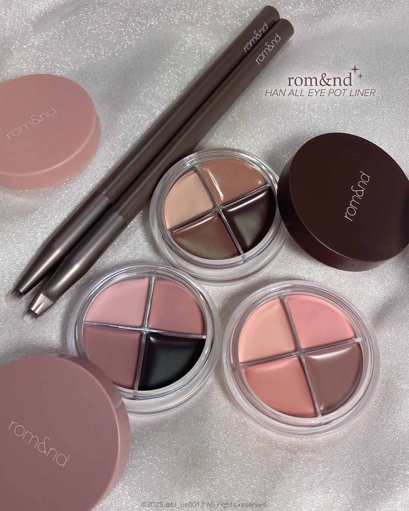 ハンオール アイポットライナー/rom&nd/ジェル・クリームアイシャドウを使ったクチコミ(2枚目)