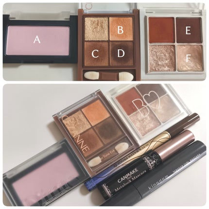 THE アイパレR/b idol/アイシャドウパレットを使ったクチコミ(2枚目)