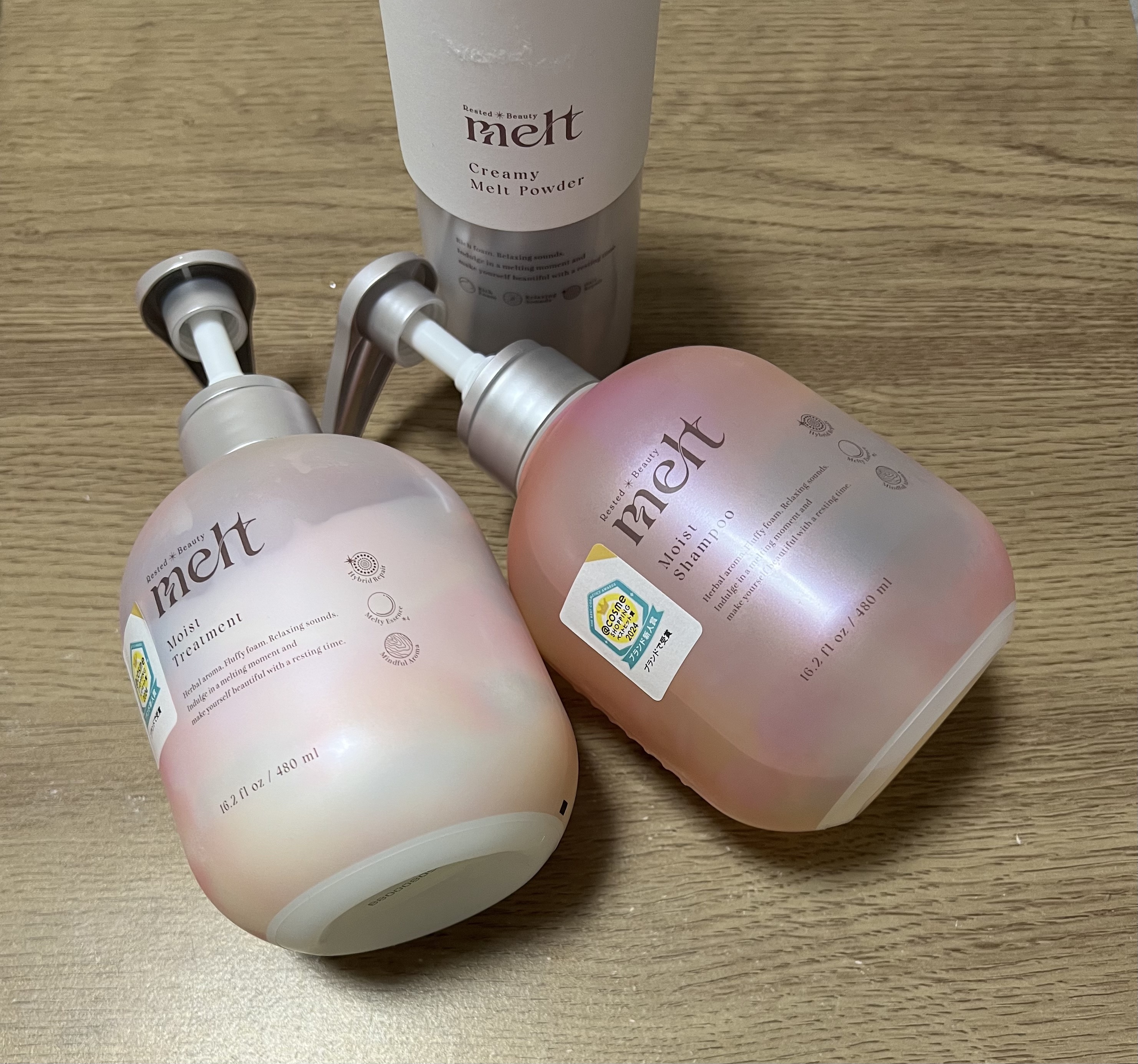 メルト モイストシャンプー／トリートメント/melt/市販シャンプーを使ったクチコミ（1枚目）