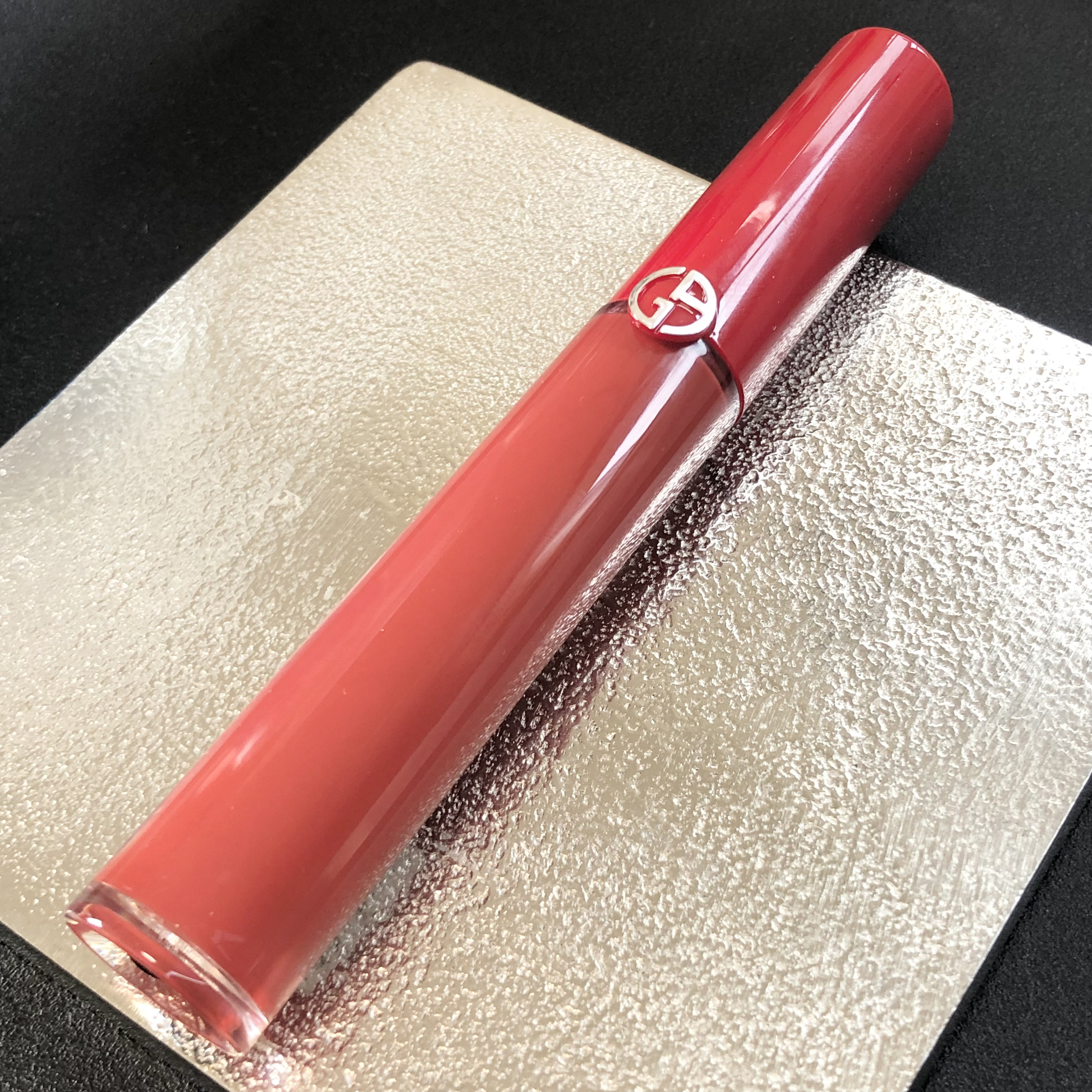 リップ マエストロ #415 Redwood/ジョルジオ アルマーニ ビューティ/口紅を使ったクチコミ（2枚目）