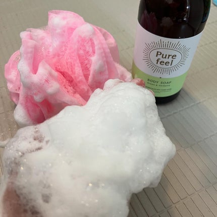 Purefeel ボディソープ グリーン&ヴァーベナの香り/Purefeel/ボディソープを使ったクチコミ(5枚目)