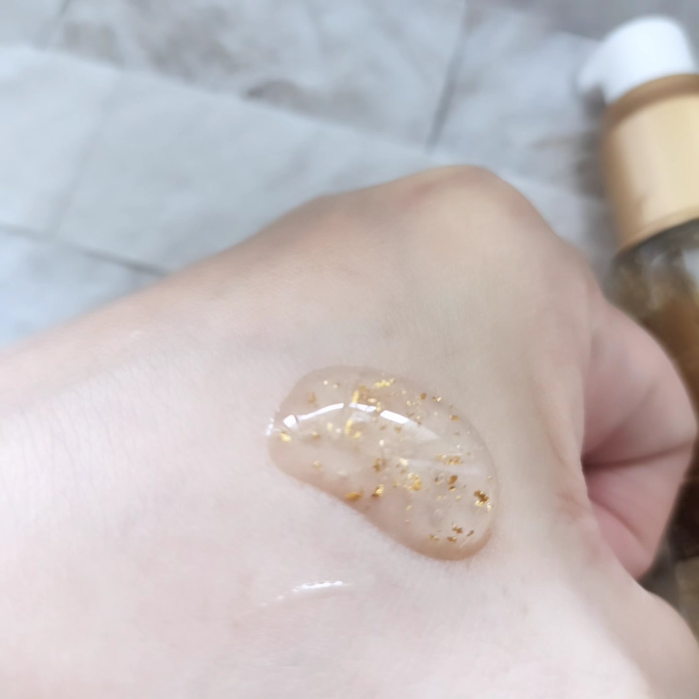  箔座の美 エッセンス /Touch of GOLD/美容液を使ったクチコミ（3枚目）