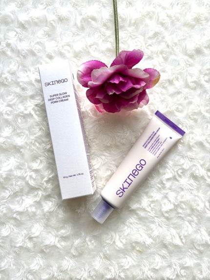 SKINEGO SUPER GLOW DEEP COLLAGEN PDRN CREAM/SKINEGO/フェイスクリームを使ったクチコミ(1枚目)