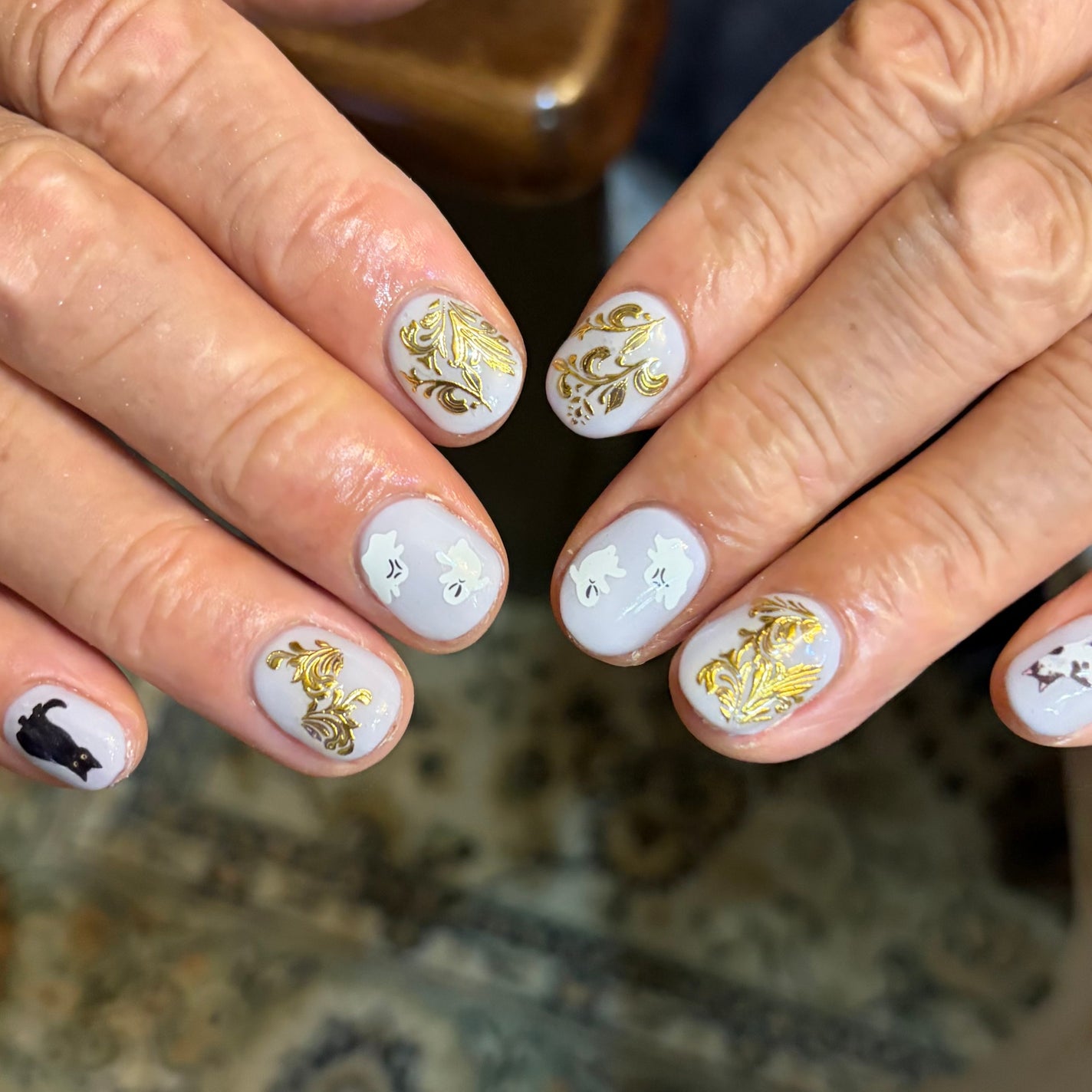 𐔌՞ . .՞ 𐦯 on LIPS 「✨️#ネイル#ジェルネイル#垢抜け#ネイルケア#キラキラネイル..」(1枚目)