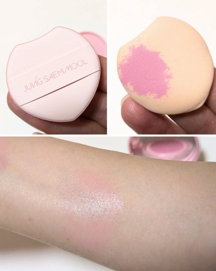 アーティストクッションブラッシュ/JUNG SAEM MOOL/リキッドチークを使ったクチコミ(3枚目)