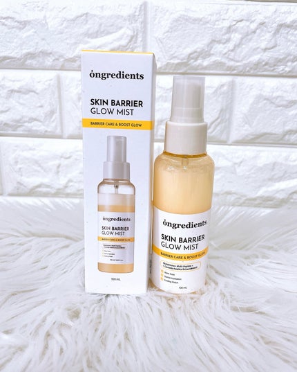 オングリディエンツ スキンバリアグローミスト/Ongredients/ミスト状化粧水を使ったクチコミ(5枚目)