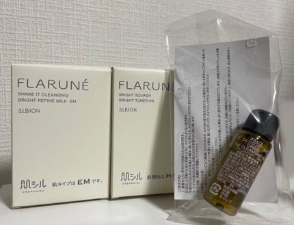 桜あん on LIPS 「サンプル使用◻︎アルビオンのフラルネシェイクイットクレンジング..」(1枚目)